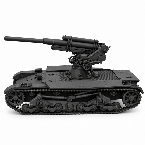 SSMODEL 1/72 1/144 SU-6 deployed Soviet self-propelled AA-gun Model Kit TSS0052