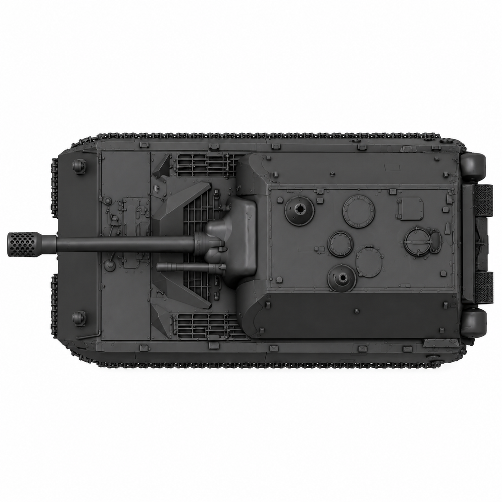 SSMODEL 1/72 1/144 Multi Scale Maus Tank Resin MODEL kit TSS0350