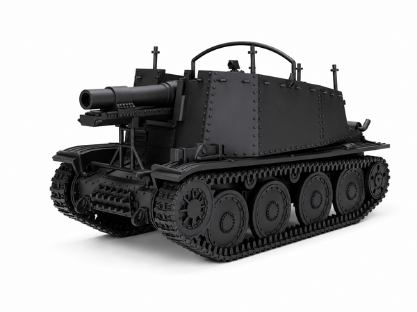 SSMODEL 1/72 1/144 sIG 33 auf Panzer 38t Ausf.H Grille Tank MODEL kit TSS1341