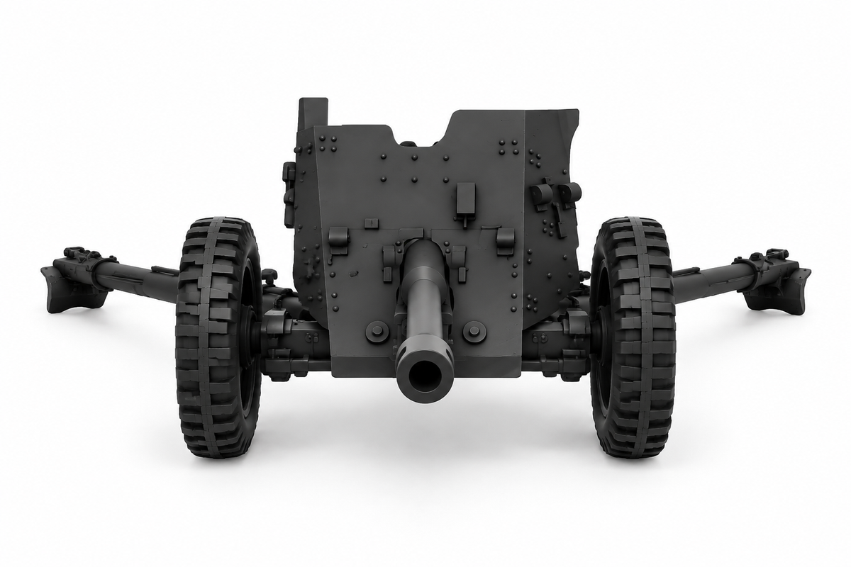 SSMODEL 1/72 1/144 Multi Scale PAK-36 37mm anti-tank Germany Resin MODEL TSS1458 — detail view 3
