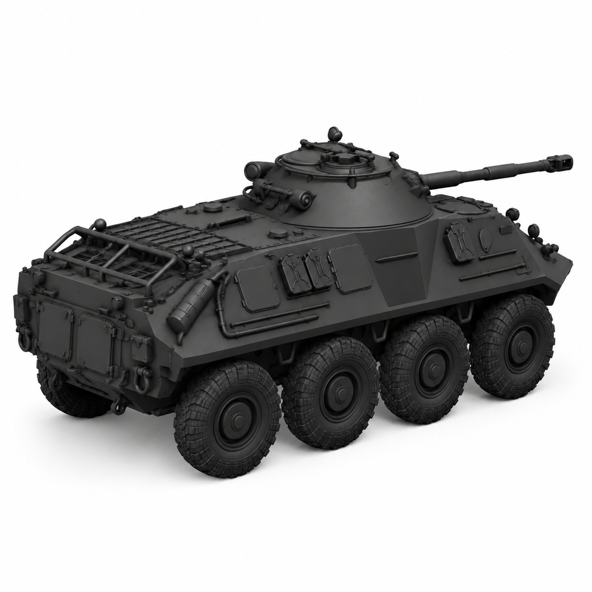 SSMODEL 1/72 1/144 Multi Scale KT-76 Soviet Cold War Light Tank MODEL TSS0395 — detail view 4