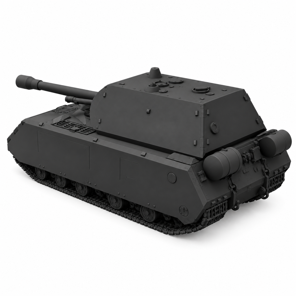 SSMODEL 1/72 1/144 Multi Scale Maus tank Resin Model Kit TSS0181