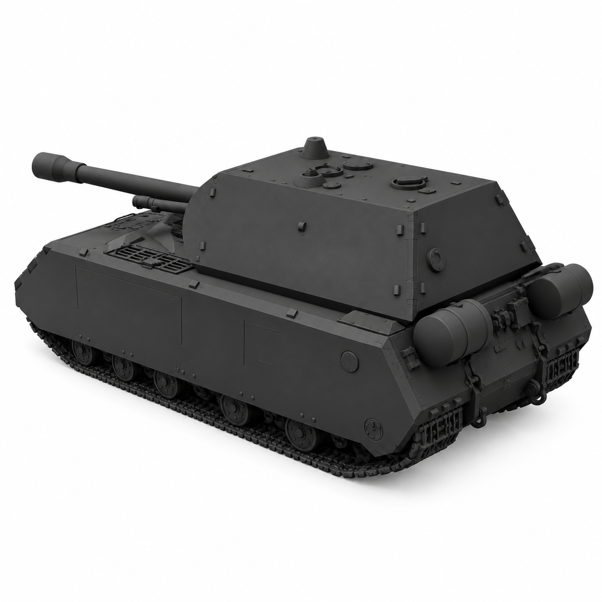 SSMODEL 1/72 1/144 Multi Scale Maus tank Resin Model Kit TSS0181 — detail view 5