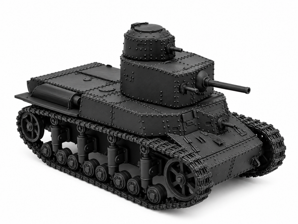 SSMODEL 1/72 1/144 Multi Scale T-24 Soviet Interwar Medium Tank MODEL TSS0007