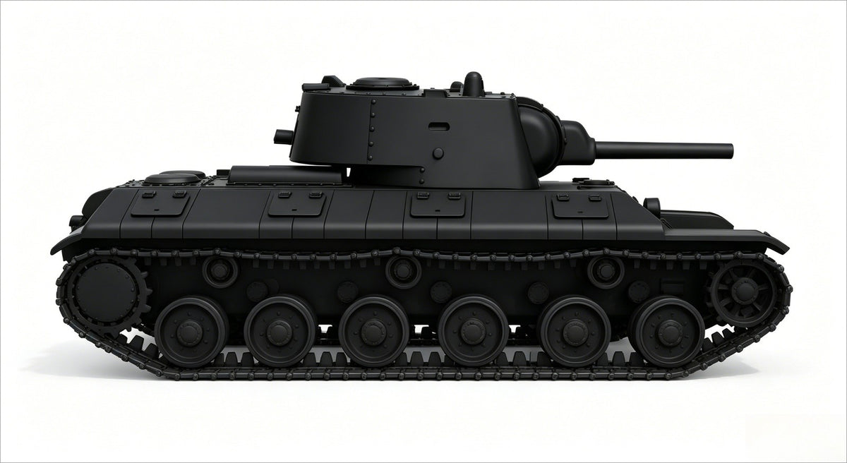 SSMODEL 1/72 1/144 Multi Scale KV-1 pre-serial prototypes tank MODEL kit TSS0146 — detail view 3