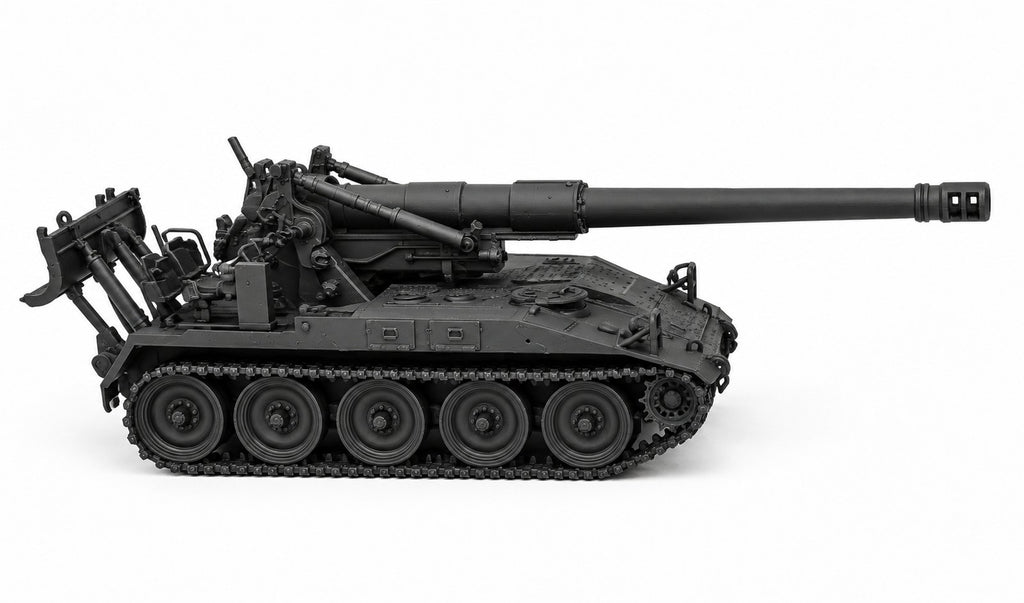SSMODEL 1/72 1/144 Multi Scale M110A2 203mm US Cold war Tank MODEL kit TSS0667