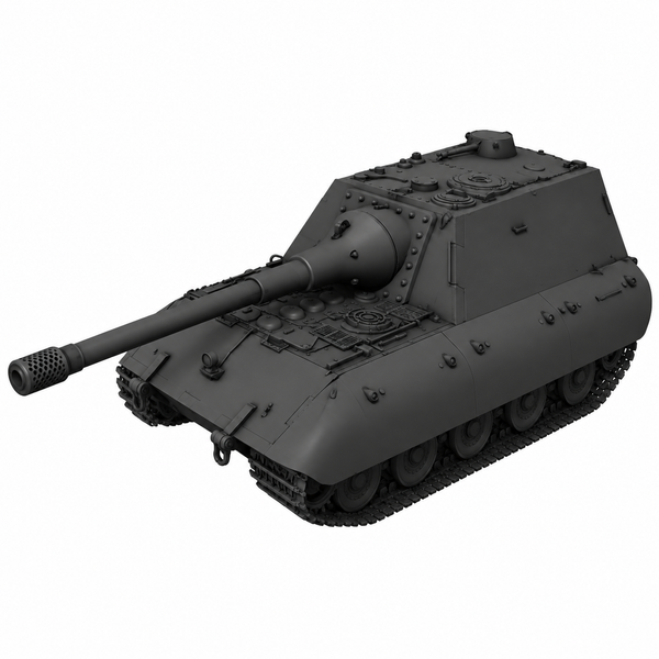 SSMODEL 1/72 1/144 Multi Scale Jagdpanzer E-100 Krokodil Tank MODEL kit TSS0345