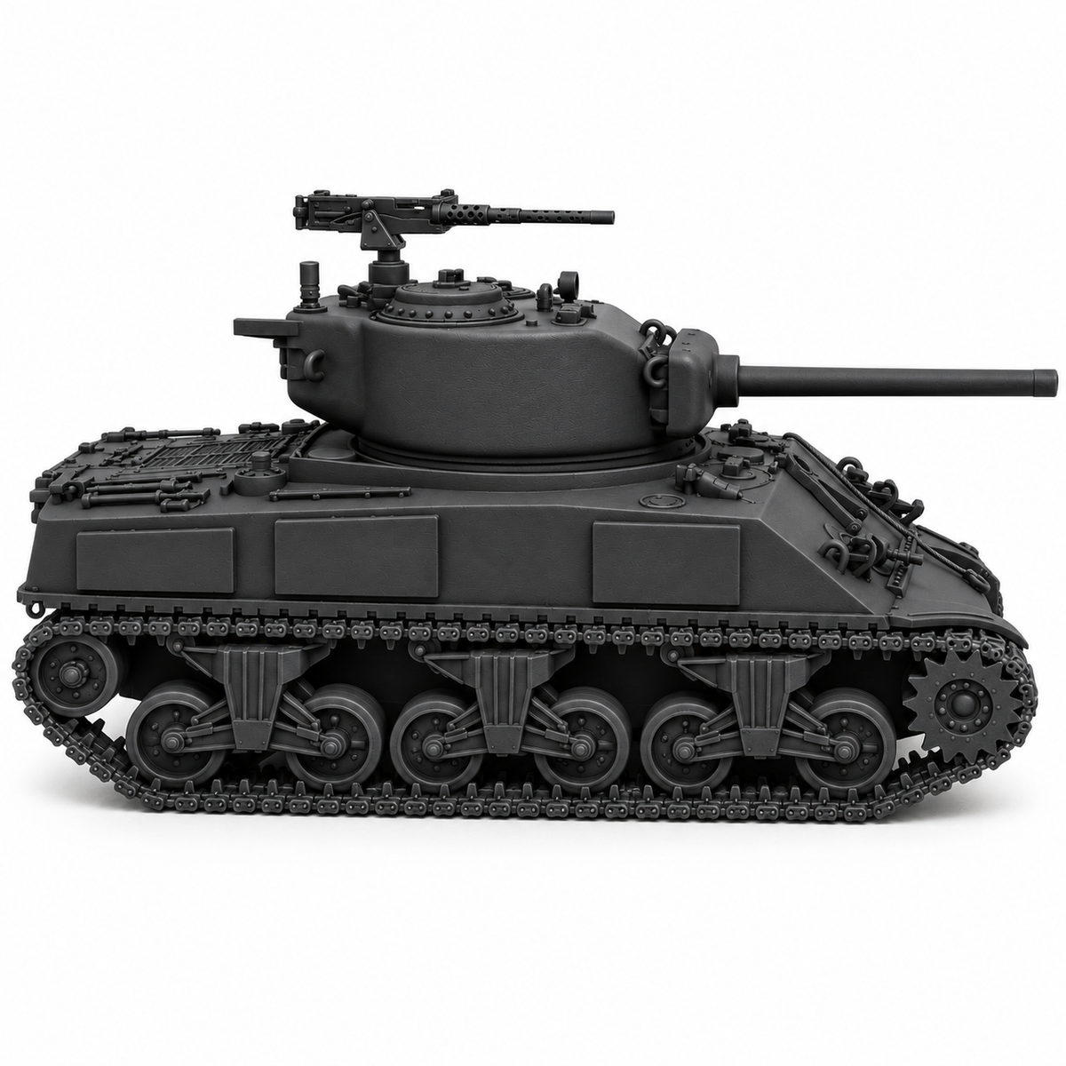 SSMODEL 1/72 1/144 Multi-Scale M4A2 (76)W US WWII medium tank MODEL KIT TSS0210 — detail view 3