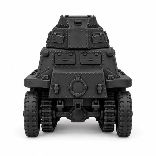 SSMODEL 1/72 1/144 AMC P16 French WWII Armoured Half-Track Resin Model  TSS1575