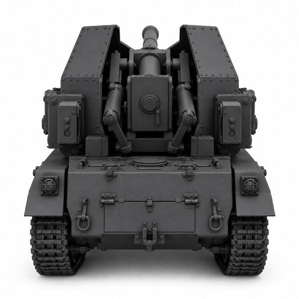 SSMODEL 1/72 1/144 Multi Scale Waffentrager E-100 tank Resin MODEL KIT TSS0504