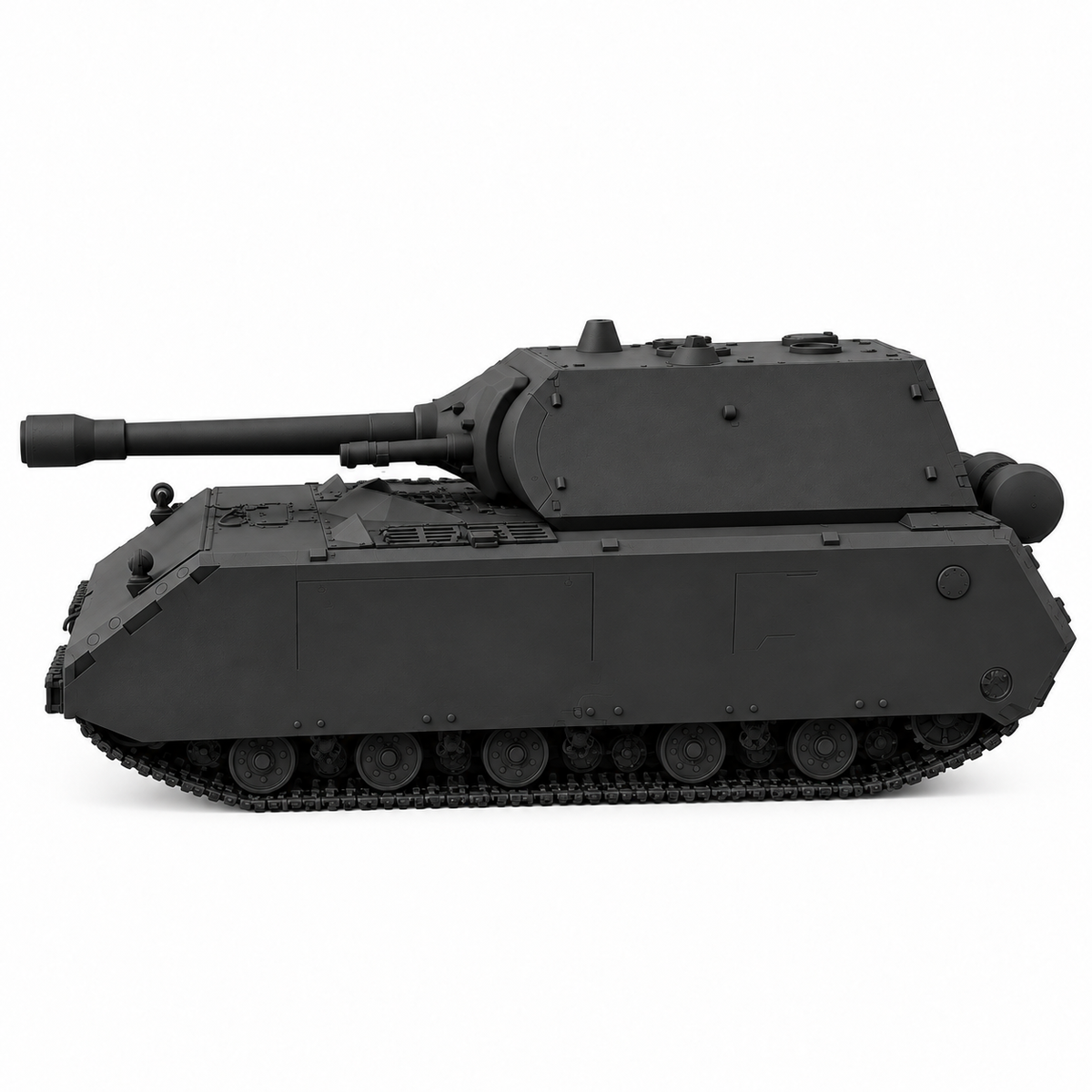 SSMODEL 1/72 1/144 Multi Scale Maus tank Resin Model Kit TSS0181 — detail view 4