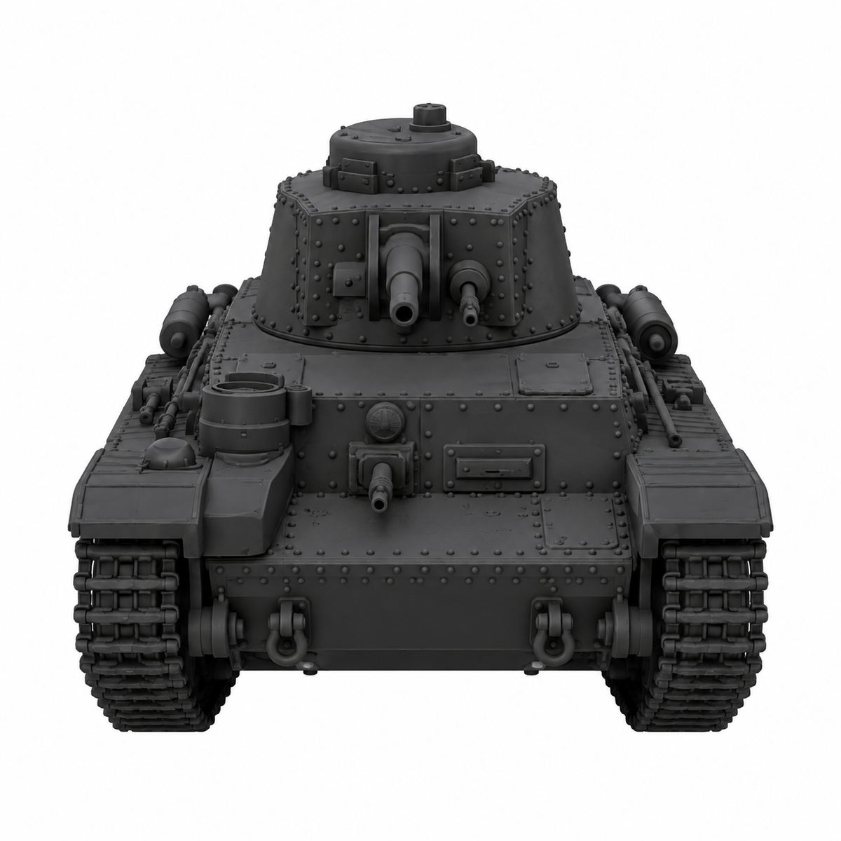 SSMODEL 1/72 1/144 Multi Scale Panzerkampfwagen 35t Resin Model Kit TSS0175 — detail view 2