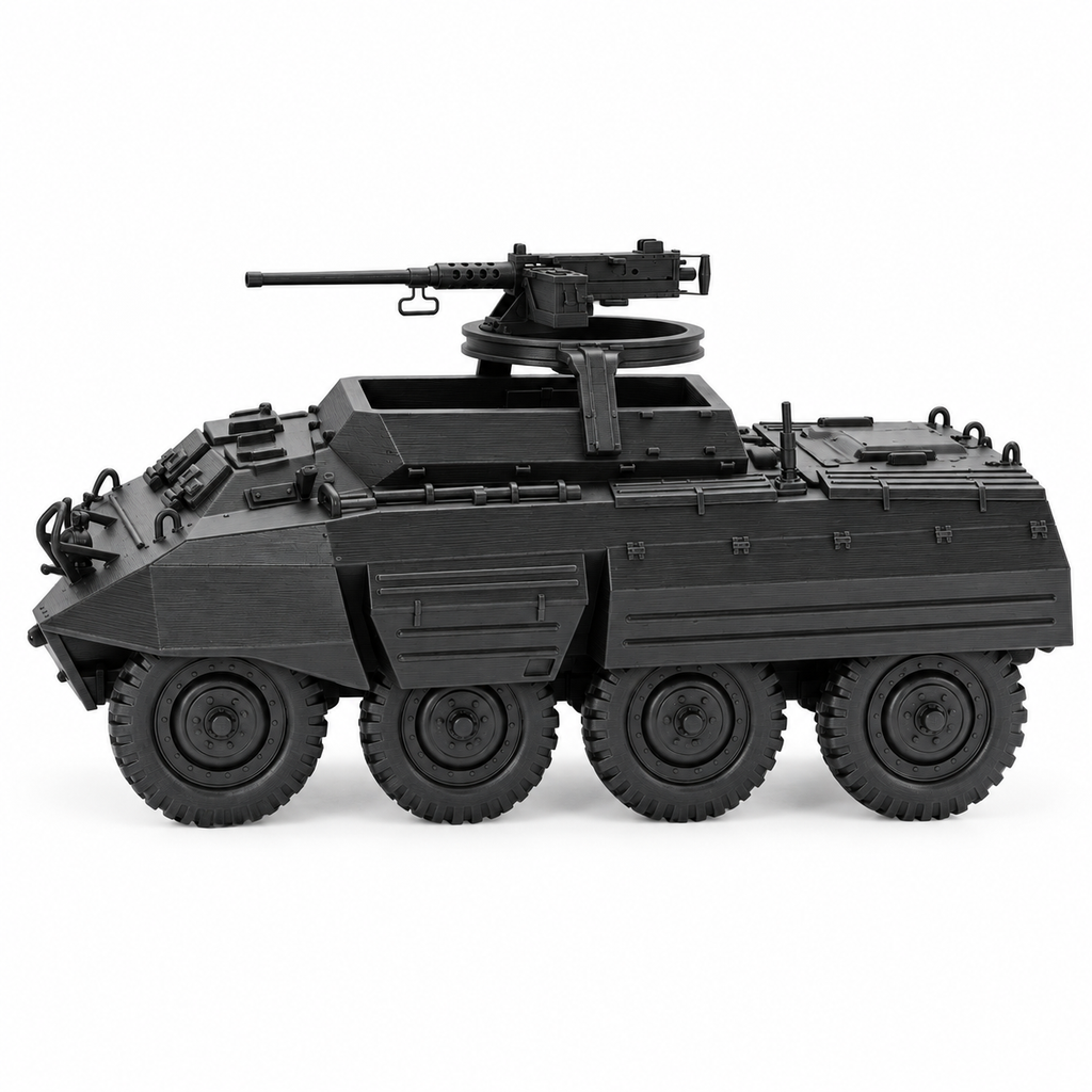 SSMODEL 1/72 1/144 Multi-Scale WWII US M20 Armored Utility Car Model Kit TSS1077