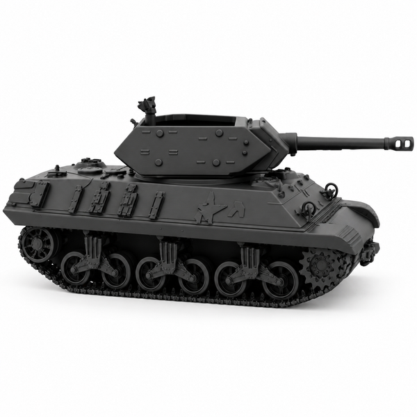 SSMODEL1/72 1/144 Multi-Scale M10 US Tank Destroyer WWII Resin Model Kit TSS1298