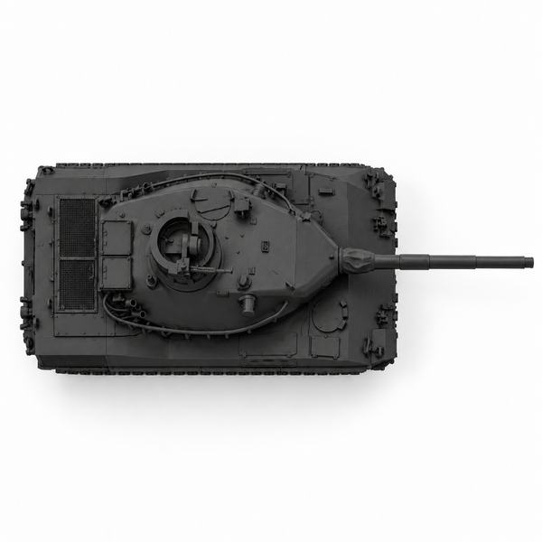 SSMODEL 1/72 1/144 Proyecto Leox Spanish Experimental Tank Resin MODEL TSS0537