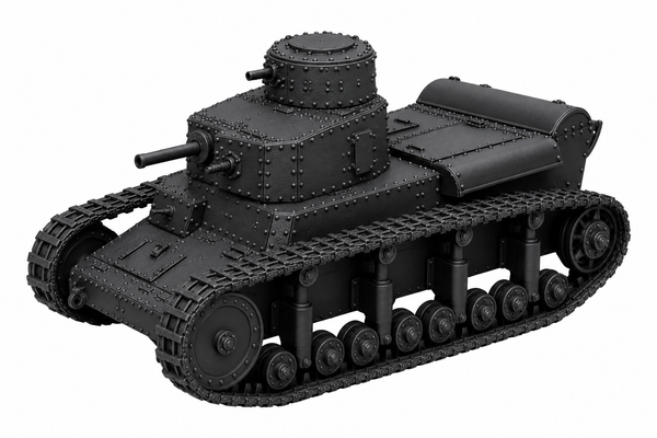 SSMODEL 1/72 1/144 Multi Scale T-12Soviet experimental medium tank MODEL TSS0008