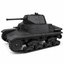 SSMODEL 1/72 1/144 Multi Scale Carro Armato M15/42 Italy Resin MODEL KIT TSS0785