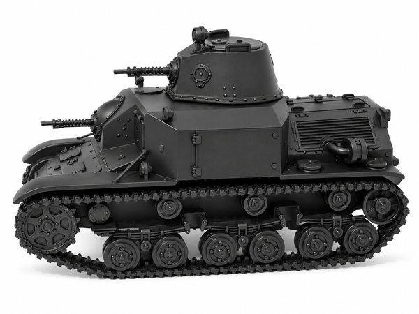 SSMODEL 1/72 1/144 Multi Scale Type 92 Jyu-Sokosha late Tank MODEL kit TSS1384