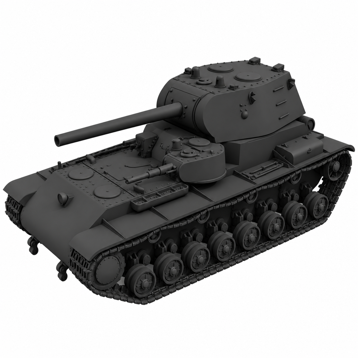 SSMODEL 1/72 1/144 Multi Scale KV-4 V tank Resin Model Kit TSS0091 — detail view 11