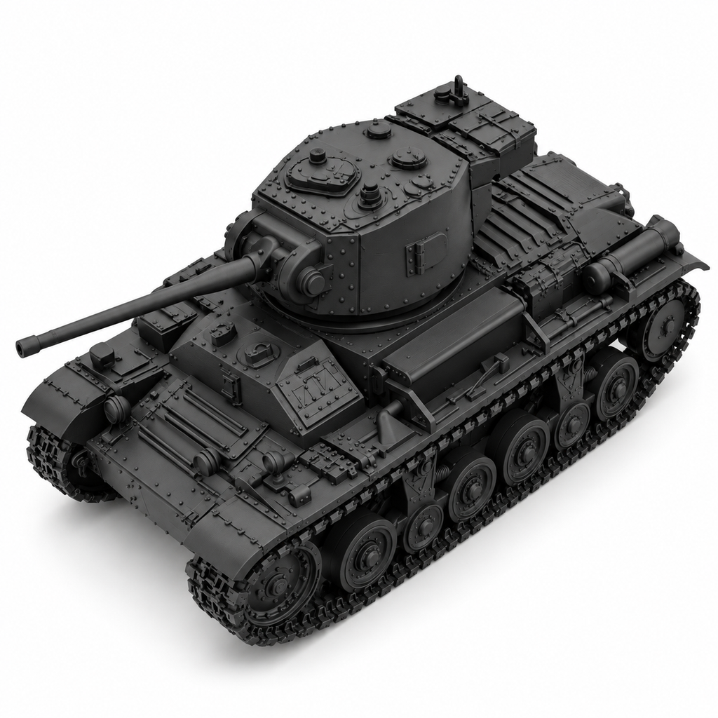 SSMODEL 1/72 1/144 Multi Scale Valentine Tank Mk-IV UK Resin MODEL KIT TSS1401
