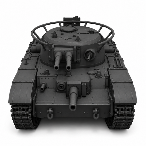 SSMODEL 1/72 1/144 Multi Scale T-35 bis fictional Tank Resin Model Kit TSS0531