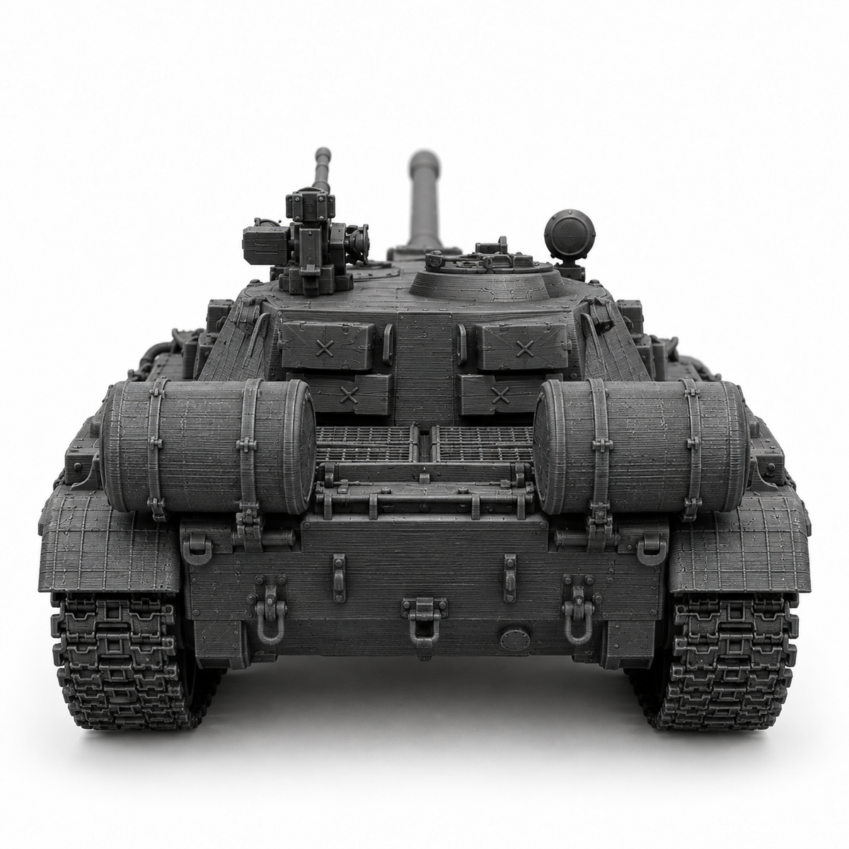 SSMODEL 1/72 1/144 T-55-100 fictional Cuban Coldwar tank MODEL kit TSS0481 — detail view 5