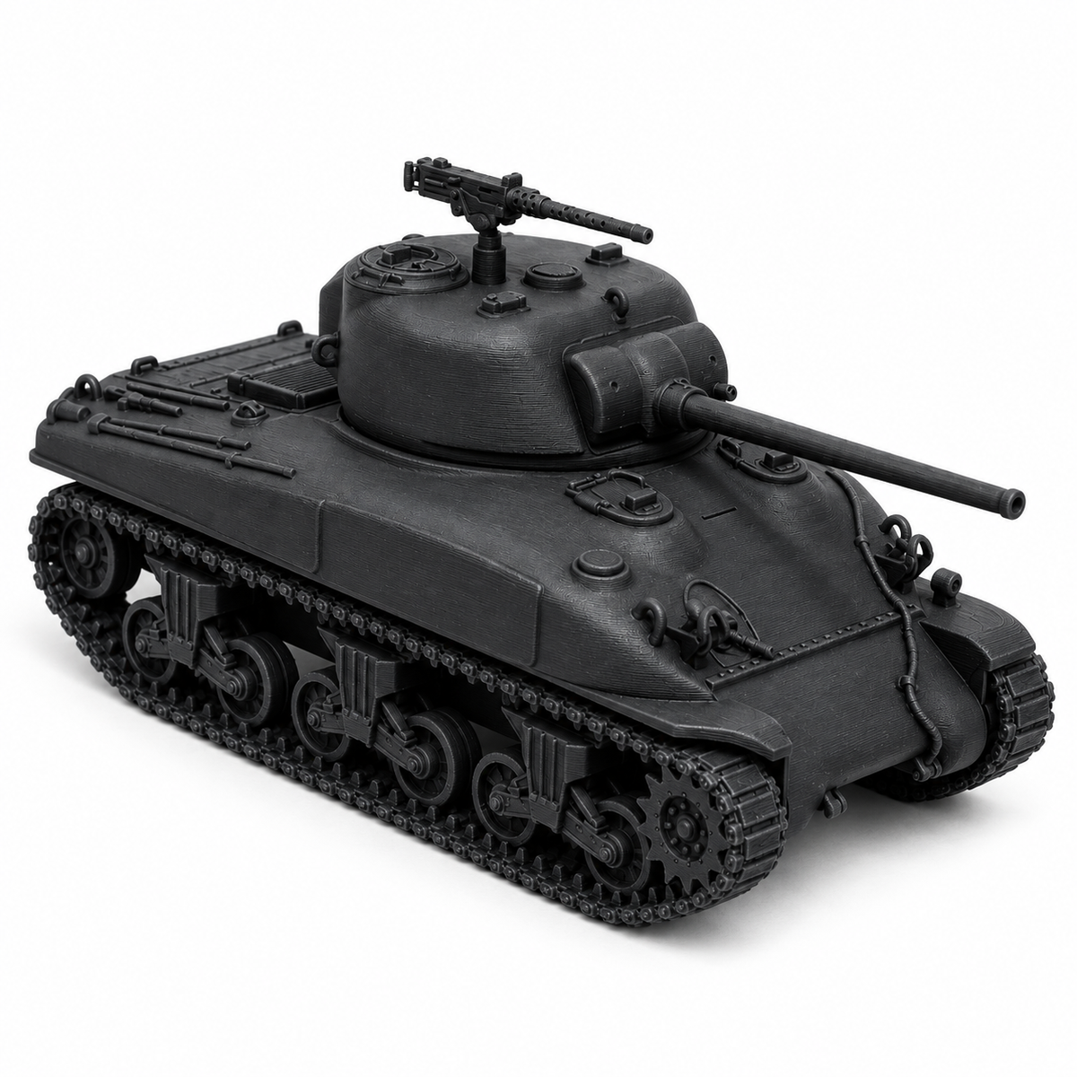 SSMODEL1/72 1/144 Multi-Scale M4A1 Sherman Late US Medium Tank MODEL KIT TSS0203 — detail view 10