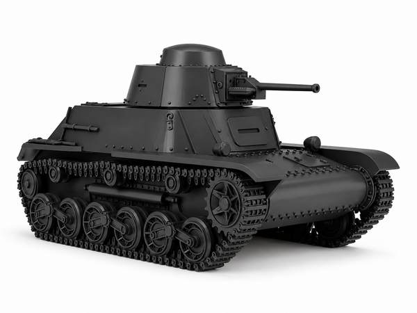 SSMODEL 1/72 1/144 Multi Scale Type 98 Ke-Ni Light Tank Resin MODEL kit TSS1400