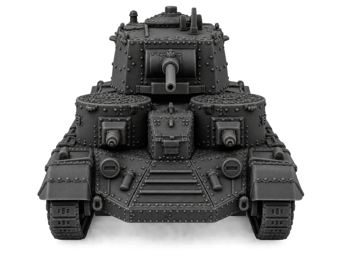 SSMODEL 1/72 1/144 Multi Scale Cruiser A9 Mk.I UK WW2 Tank MODEL kit TSS1375 — detail view 5