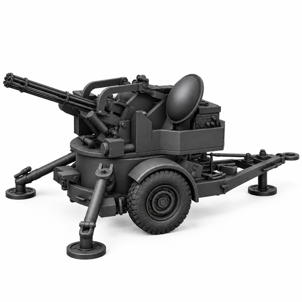 SSMODEL 1/72 1/144 Multi Scale M167 Vulcan Air Defense System VADS Model TSS0429