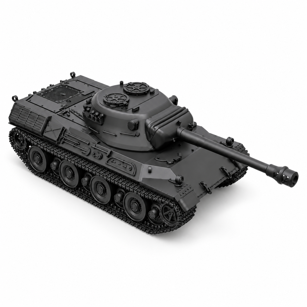 SSMODEL 1/72 1/144 Pz.Kpfw. IX Leopard German postwar MBT MODEL kit TSS0326