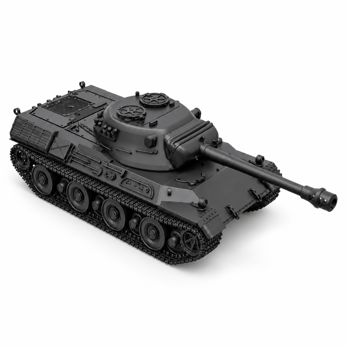 SSMODEL 1/72 1/144 Pz.Kpfw. IX Leopard German postwar MBT MODEL kit TSS0326 — detail view 2