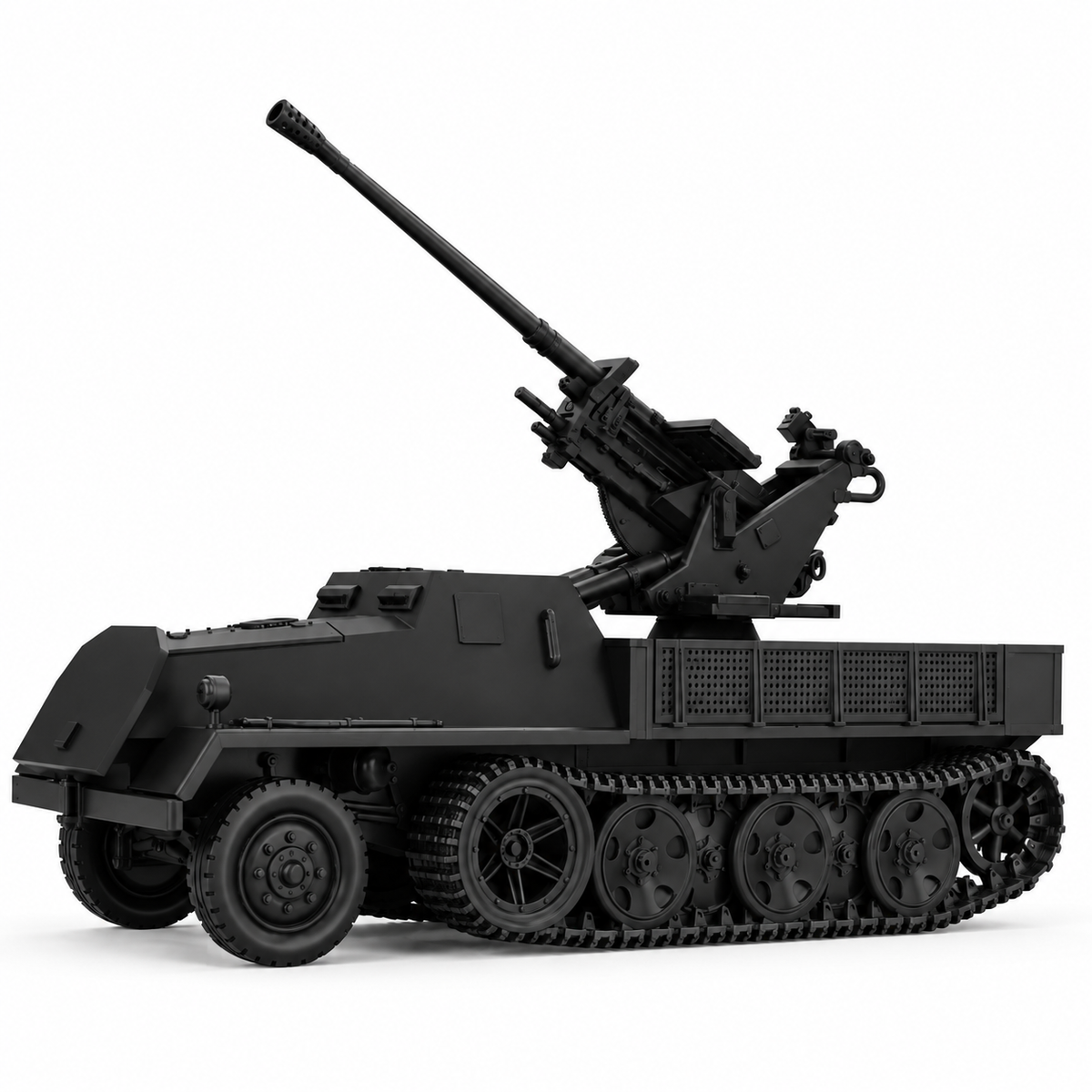 SSMODEL 1/72 1/144 Multi Scale 37mm FlaK 37 sWs Wehrmacht Schlepper KIT TSS1426 — detail view 14