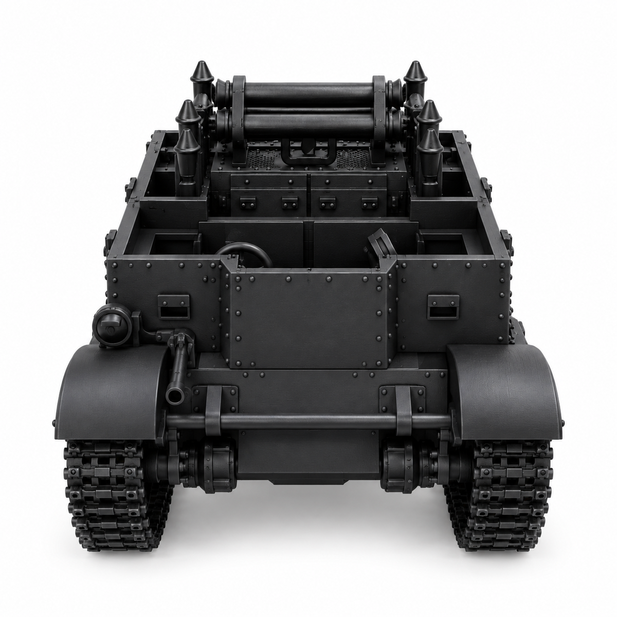 SSMODEL 1/72 1/144 Panzerjager Bren 731(e) 8.8cmRaketen Tank MODEL kit TSS1333 — detail view 2