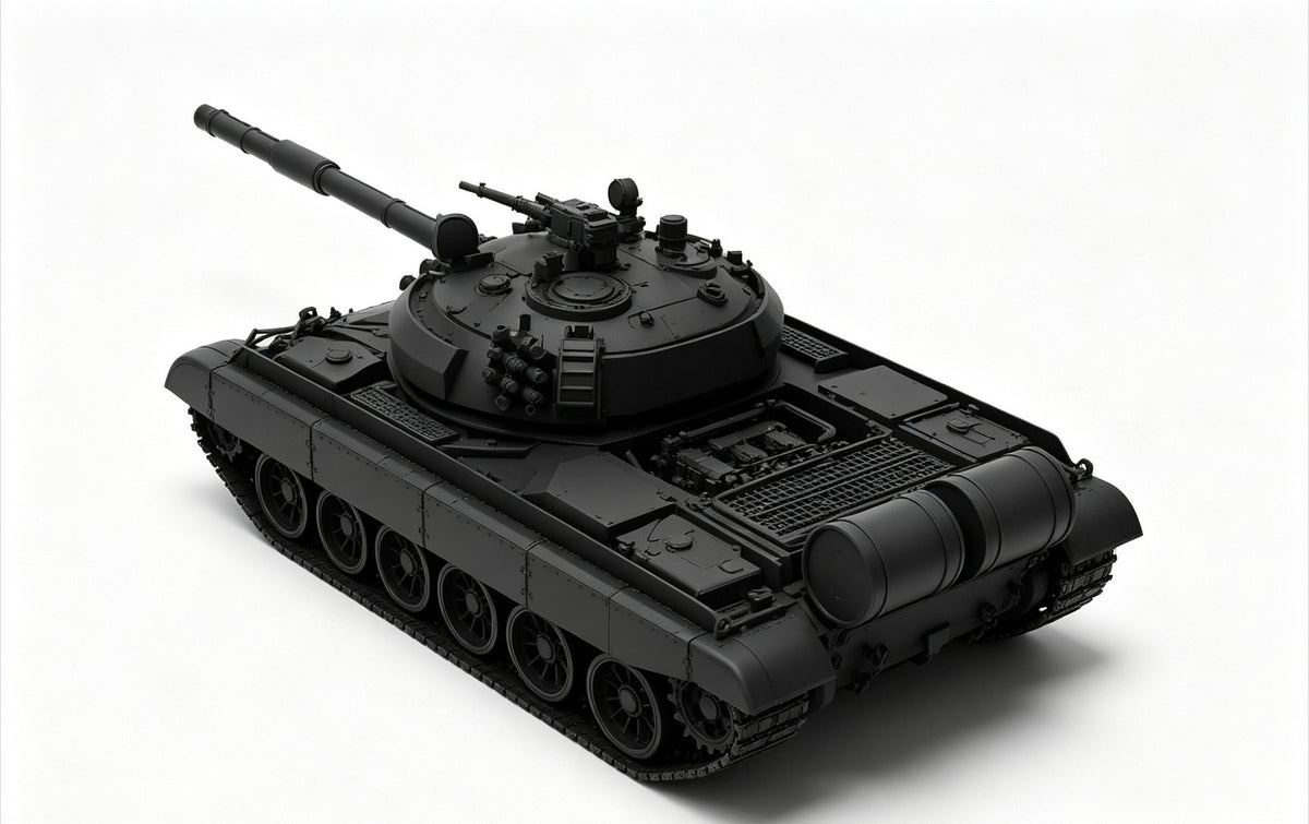 SSMODEL 1/72 1/144 Multi Scale T-62M tank Resin Model Kit TSS0416 — detail view 4