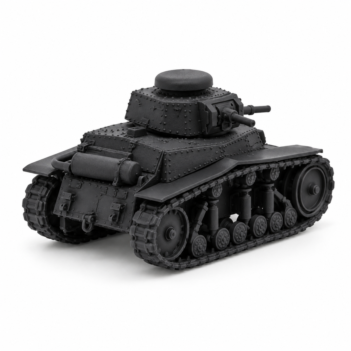 SSMODEL 1/72 1/144 Multi-Scale T-18M Soviet Light Tank Prototype Model TSS1295 — detail view 4