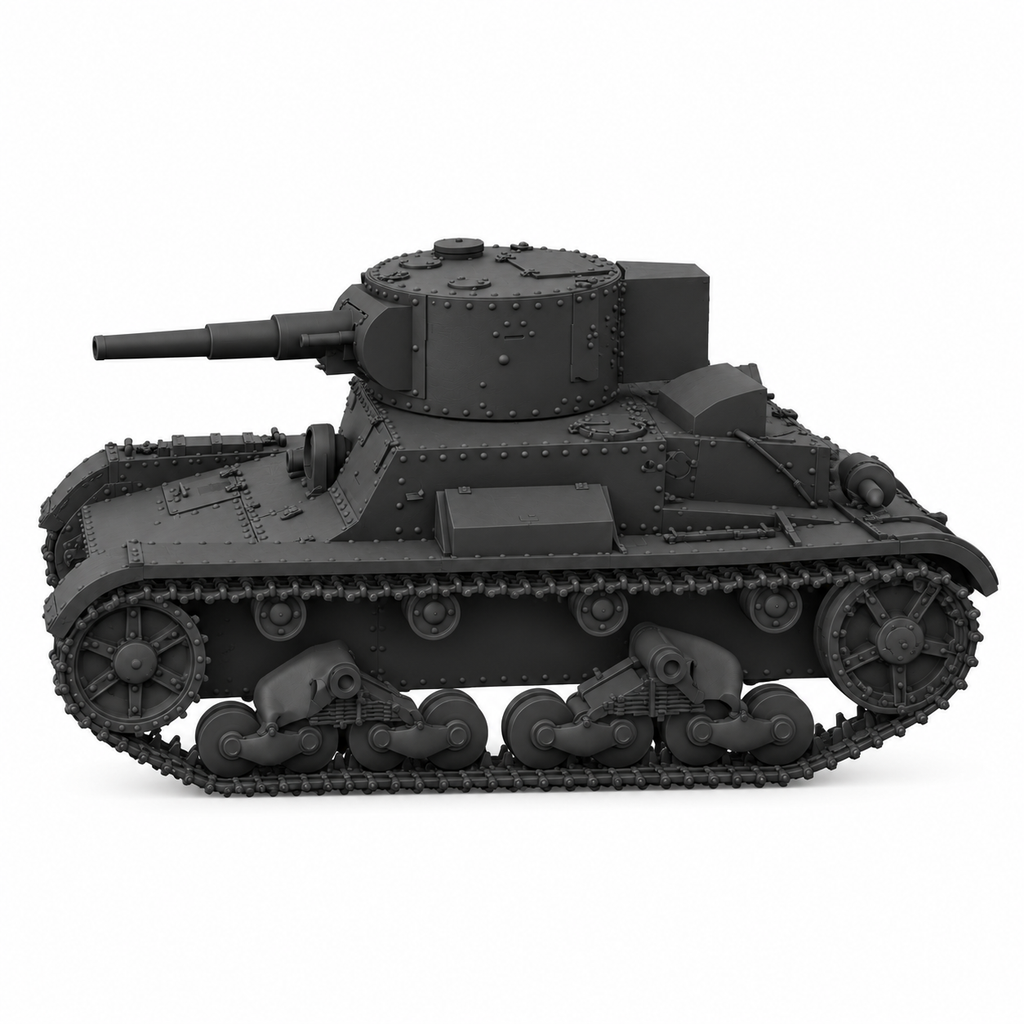 SSMODEL 1/72 1/144 T-26 mod 1933 with Mariupol turret Resin Model Kit TSS0053