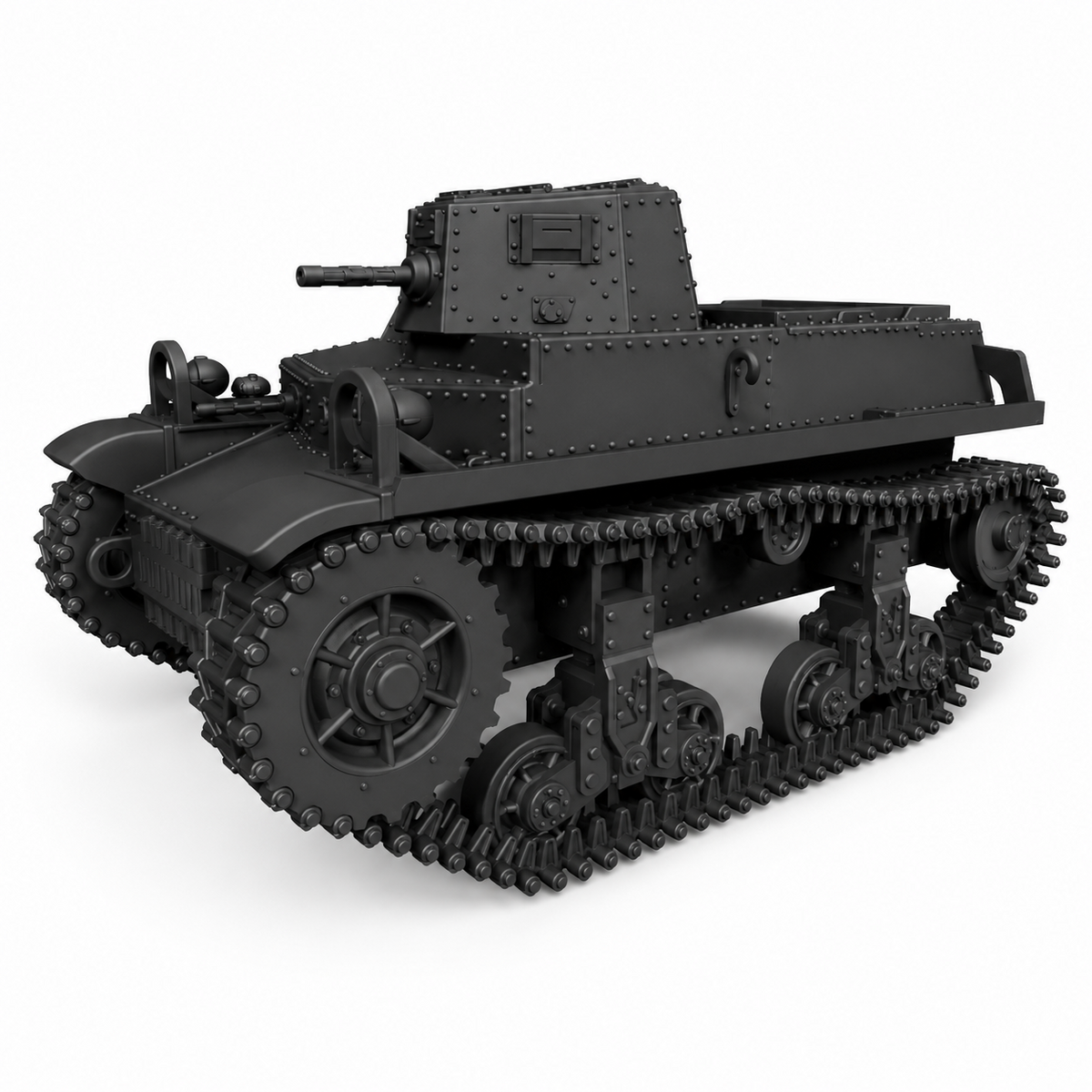 SSMODEL 1/72 1/144 Multi Scale Marmon Herrington CTLS-4TAY Tank MODEL TSS0675 — detail view 9