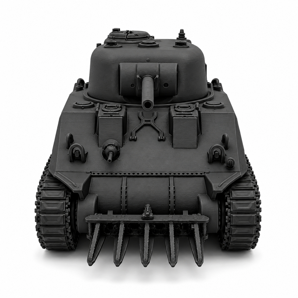SSMODEL 1/72 1/144 Multi Scale Sherman Rhinoceros tank US WW2 Tank MODEL TSS1340