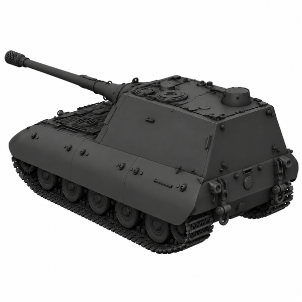 SSMODEL 1/72 1/144 Multi Scale Jagdpanzer E-100 Krokodil Tank MODEL kit TSS0345