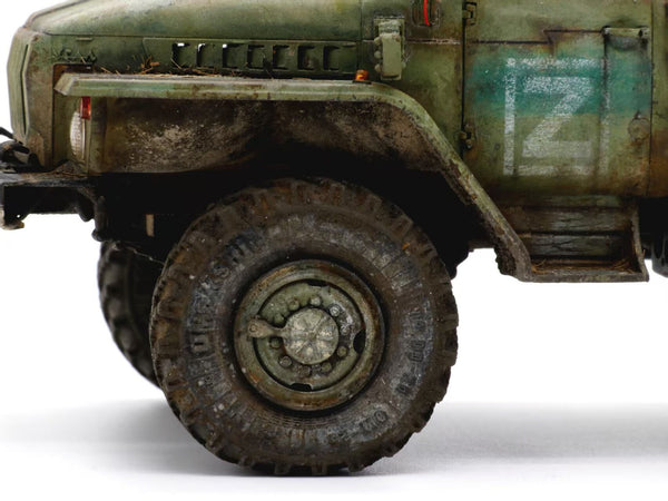 SSMODEL 1/35 MSS00097 Suitable for Ural – Gravity-cast resin tires