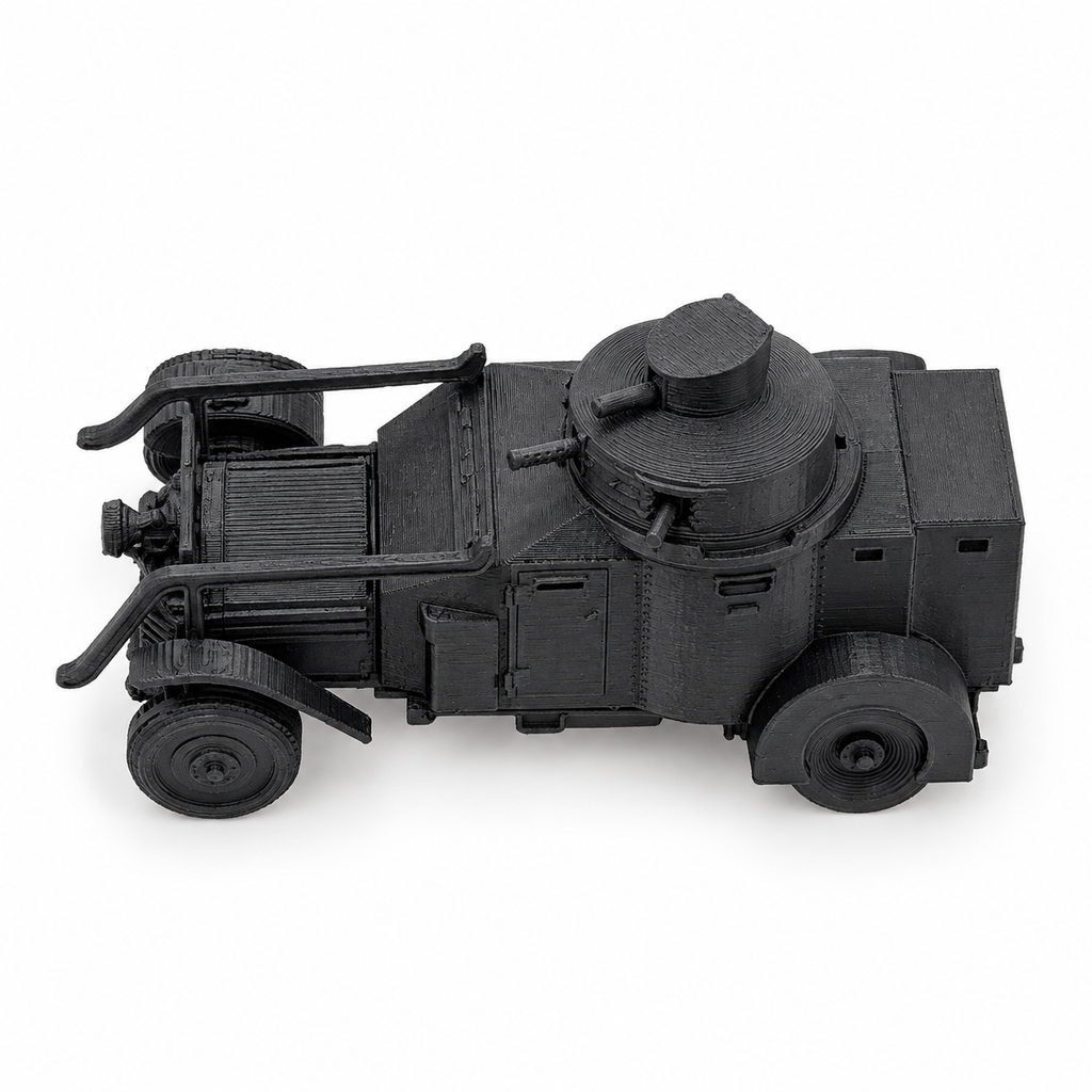 SSMODEL 1/72 1/144 1ZM Armored Car WW1 Spanish Civil War Resin Model Kit TSS1274