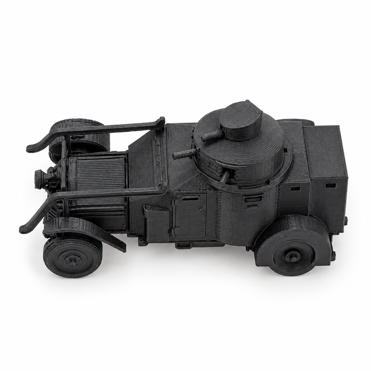 SSMODEL 1/72 1/144 1ZM Armored Car WW1 Spanish Civil War Resin Model Kit TSS1274 — detail view 5