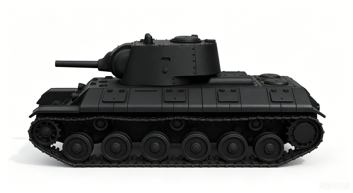 SSMODEL 1/72 1/144 Multi Scale KV-1 pre-serial prototypes tank MODEL kit TSS0146 — detail view 3