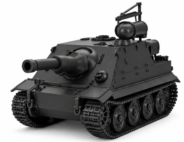 SSMODEL 1/72 1/144Sturmtiger 38cm RW61 Sturmmorser Tiger Resin MODEL KIT TSS0964