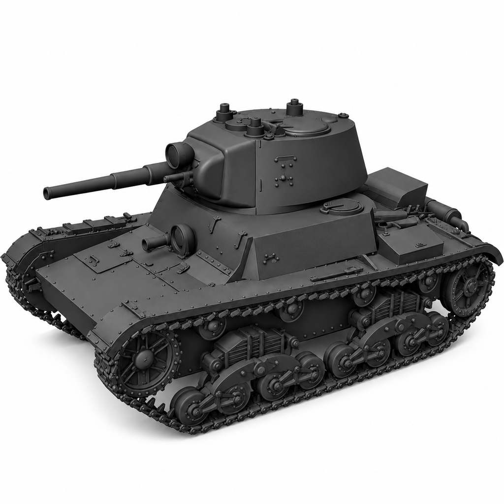 SSMODEL 1/72 1/144 T-26M T-26-5 Soviet experimental light tank Model Kit TSS0057