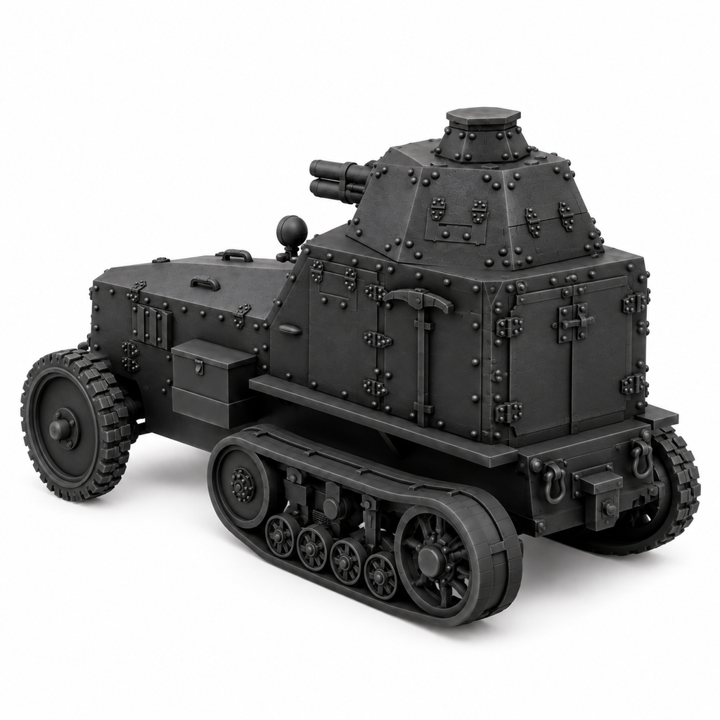 SSMODEL 1/72 1/144 Multi Scale Wz.28 tank Resin MODEL kit TSS0312