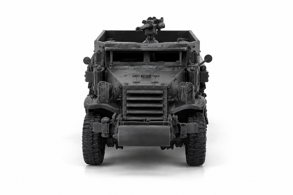 SSMODEL 1/72 1/144 Multi-Scale M5 US WWII Half-Track APC Resin Model Kit TSS1580