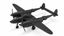 SSMODEL 1/72 1/144 Multi Scale Lockheed P-38L Lightning MODEL kit RSS0008