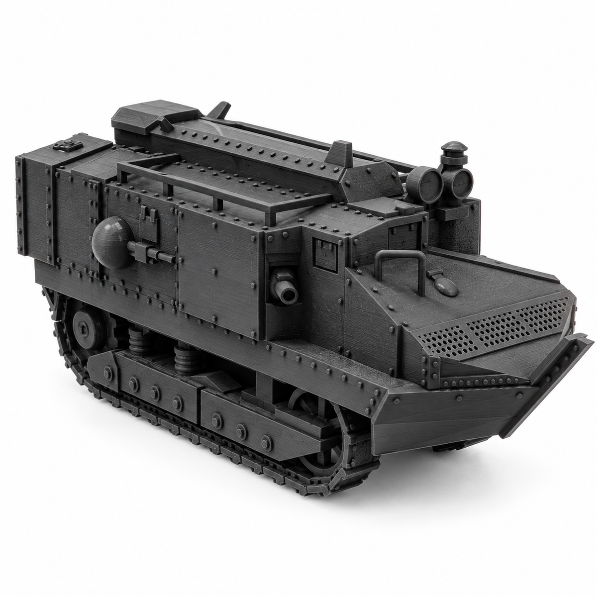 SSMODEL 1/72 1/144 Multi Scale Schneider CA1 Tank Resin Model Kit TSS0734 — detail view 16